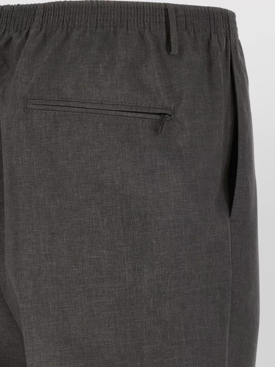 Cellar Door Pleated Straight-Leg Trousers