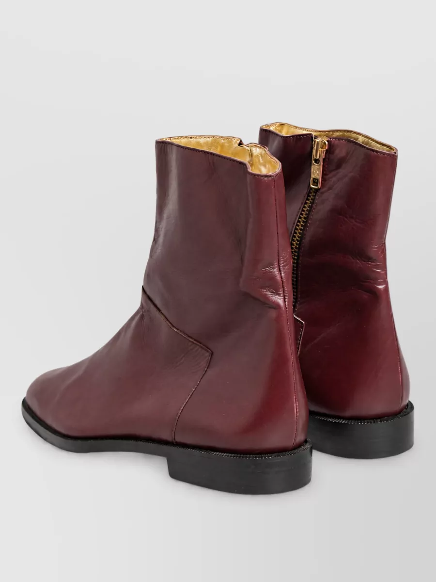 Dolce&Gabbana Leather Ankle Boots