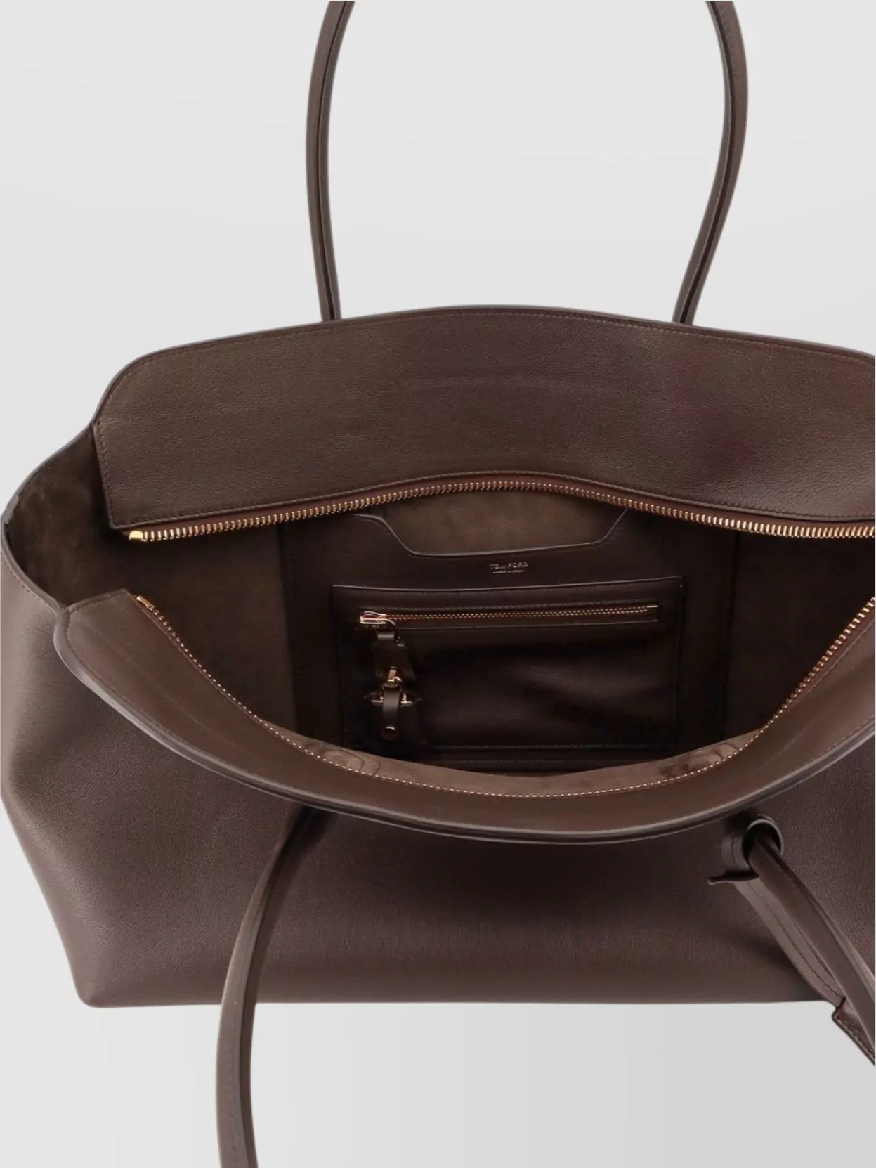 ショルダーバッグ・ポシェット TOM FORD Leather shoulder bag with logo TOM FORD Leather shoulder bag | NET-A-PORTER