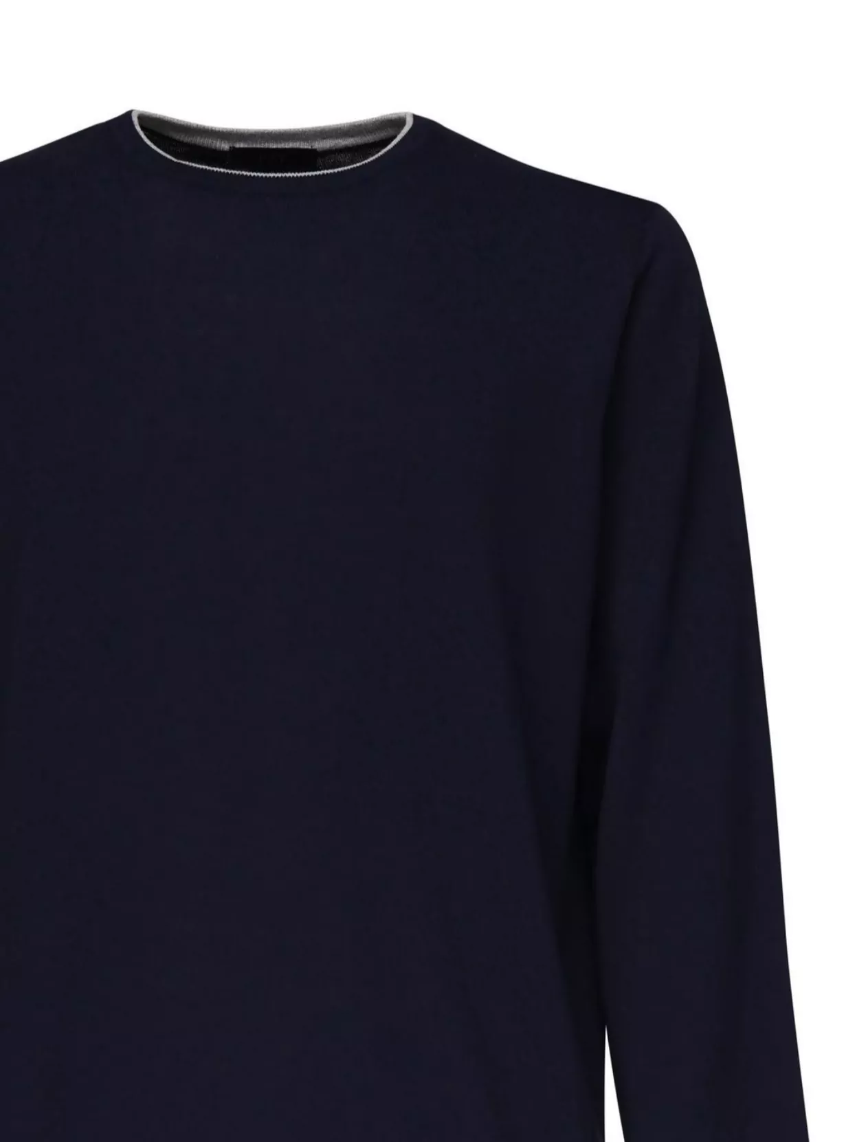 Fay Round Neck Pullover Sweater