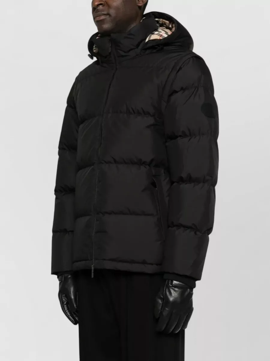 Burberry Hooded Down Puffer Jacket