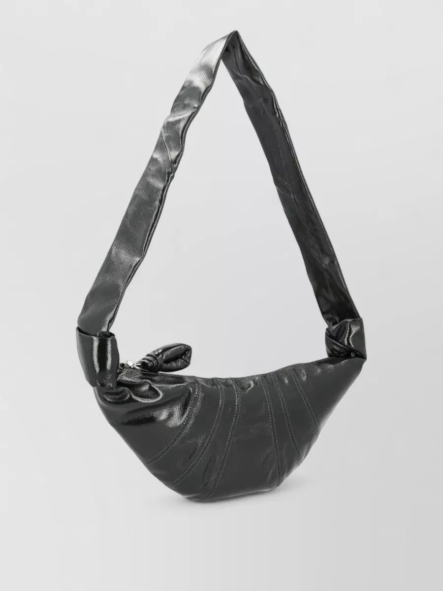 Lemaire Croissant Small Crossbody Bag Knotted Strap