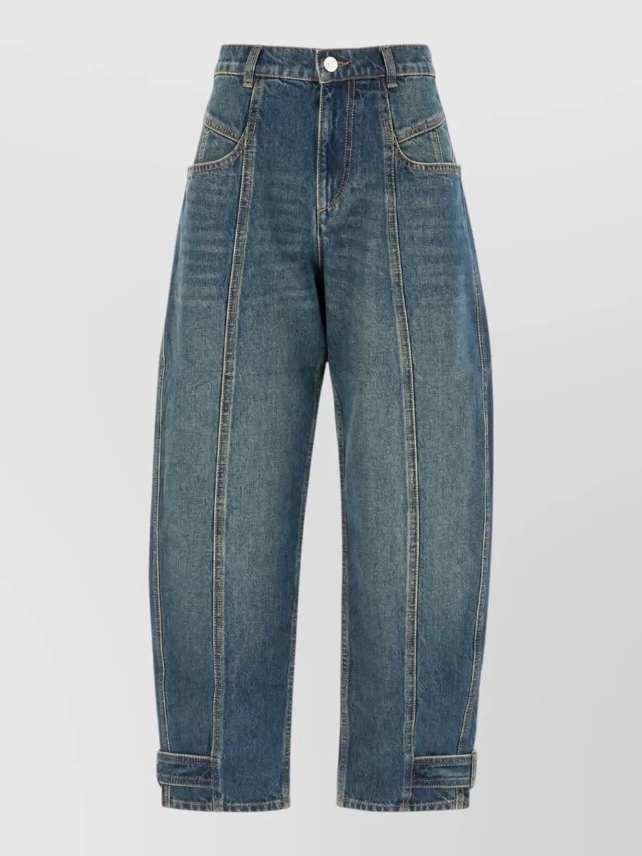 Isabel Marant denim cropped trousers