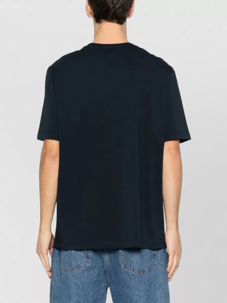 A.p.c. Crew Neck Graphic Text Print T Shirt