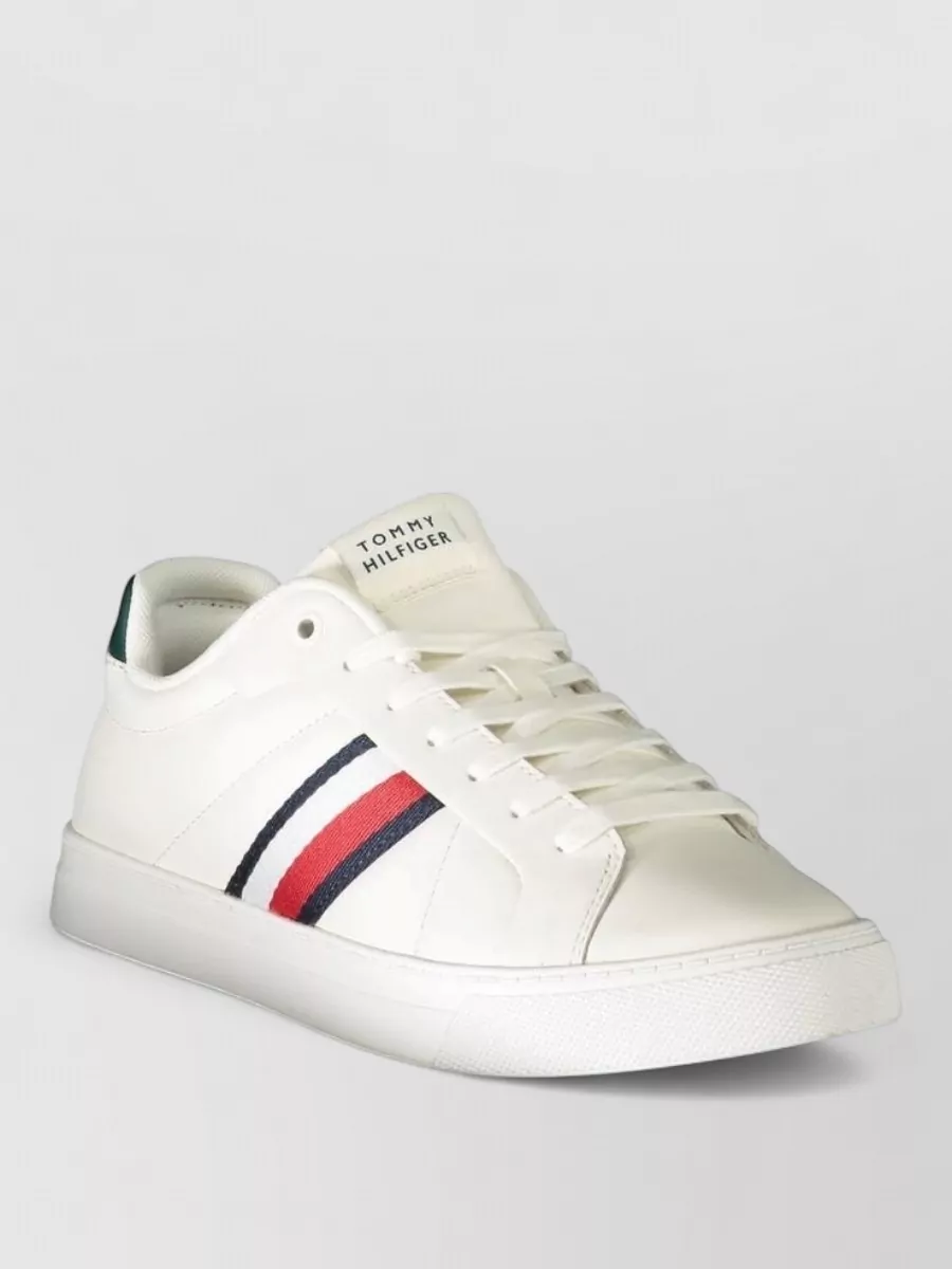 Tommy Hilfiger leather lace-up sneakers