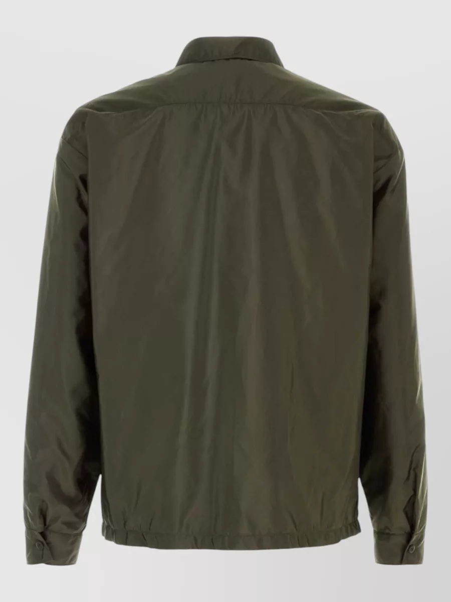 Prada Recycled Nylon Shirt Jacket
