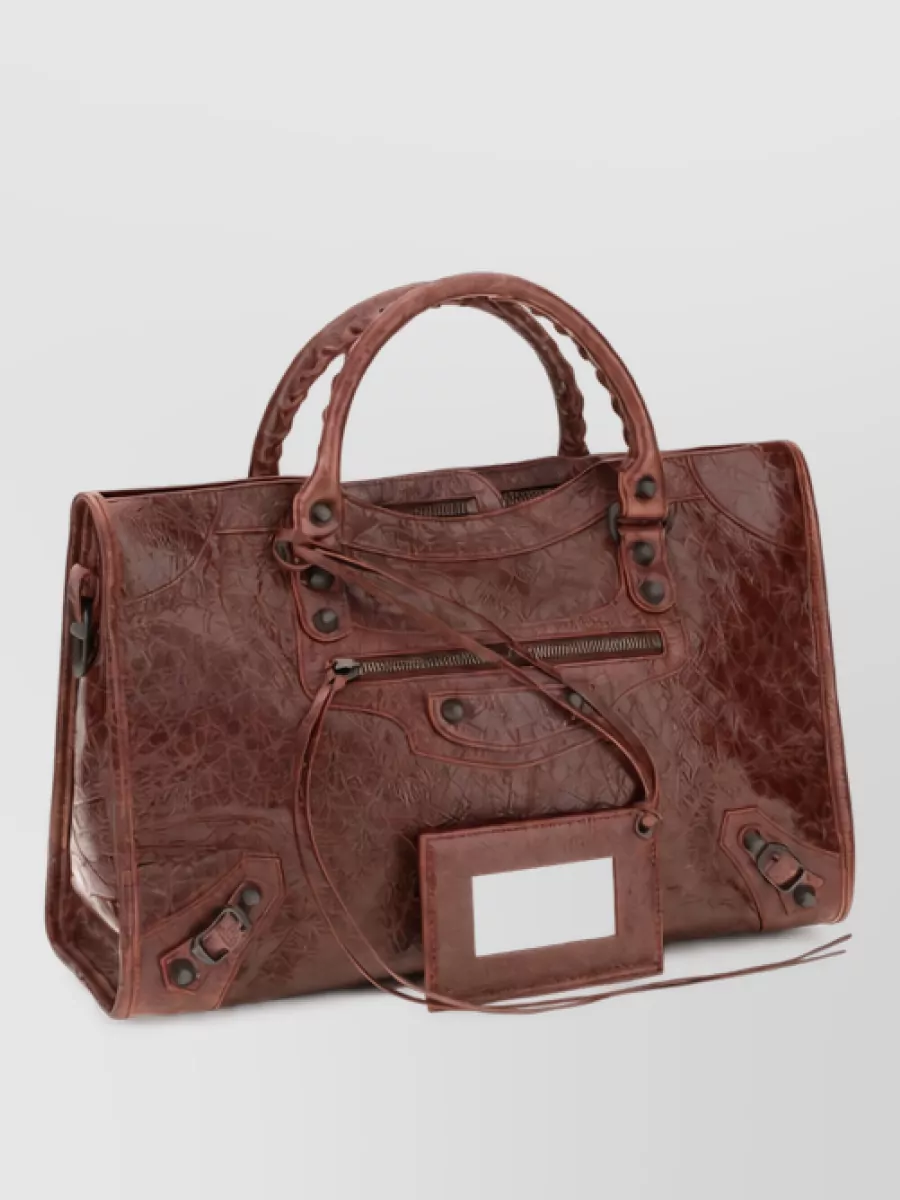 Balenciaga Na Lamb Leather Tote Bag