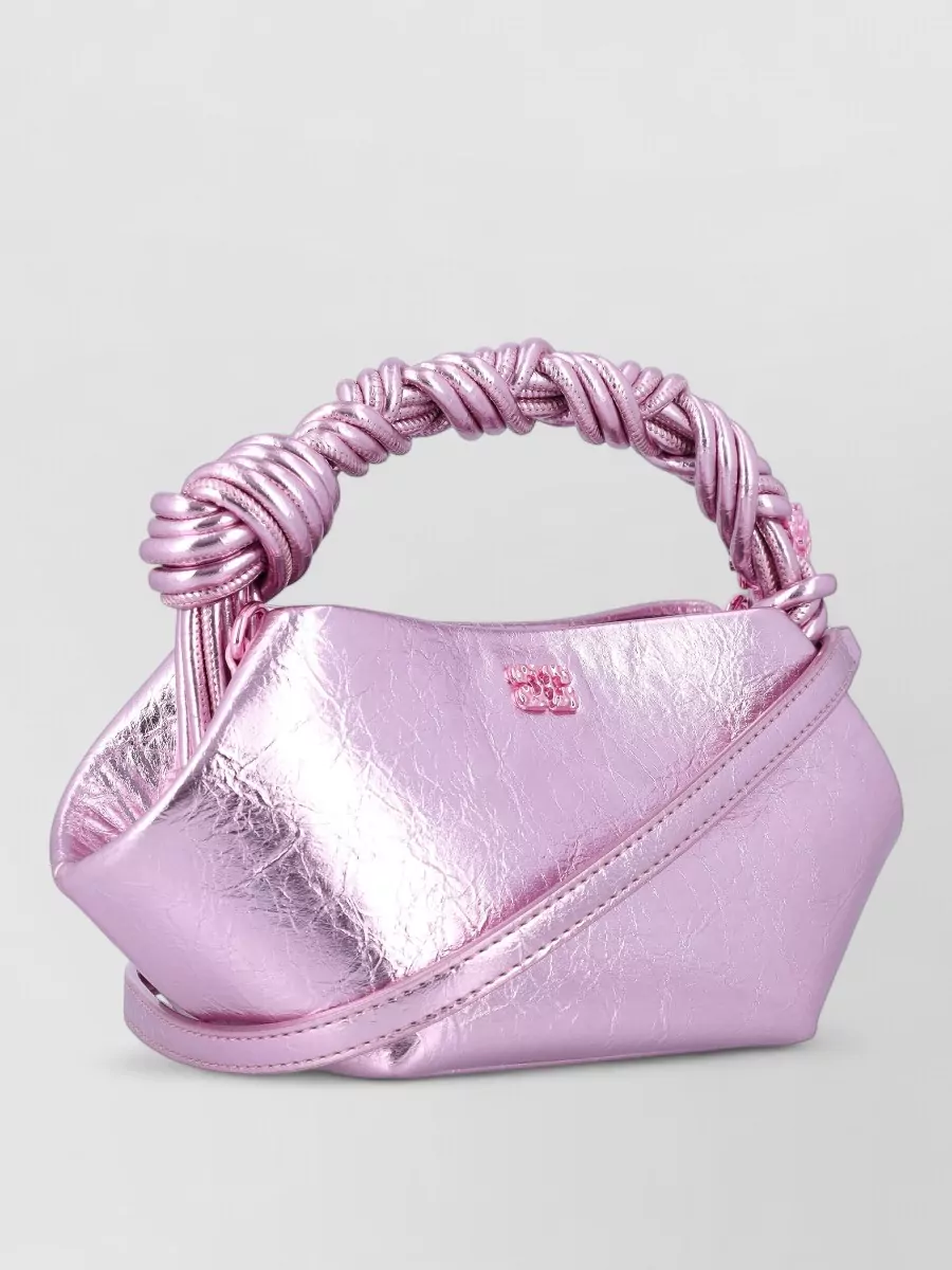 Ganni Bou Mini Metallic Mini Bag