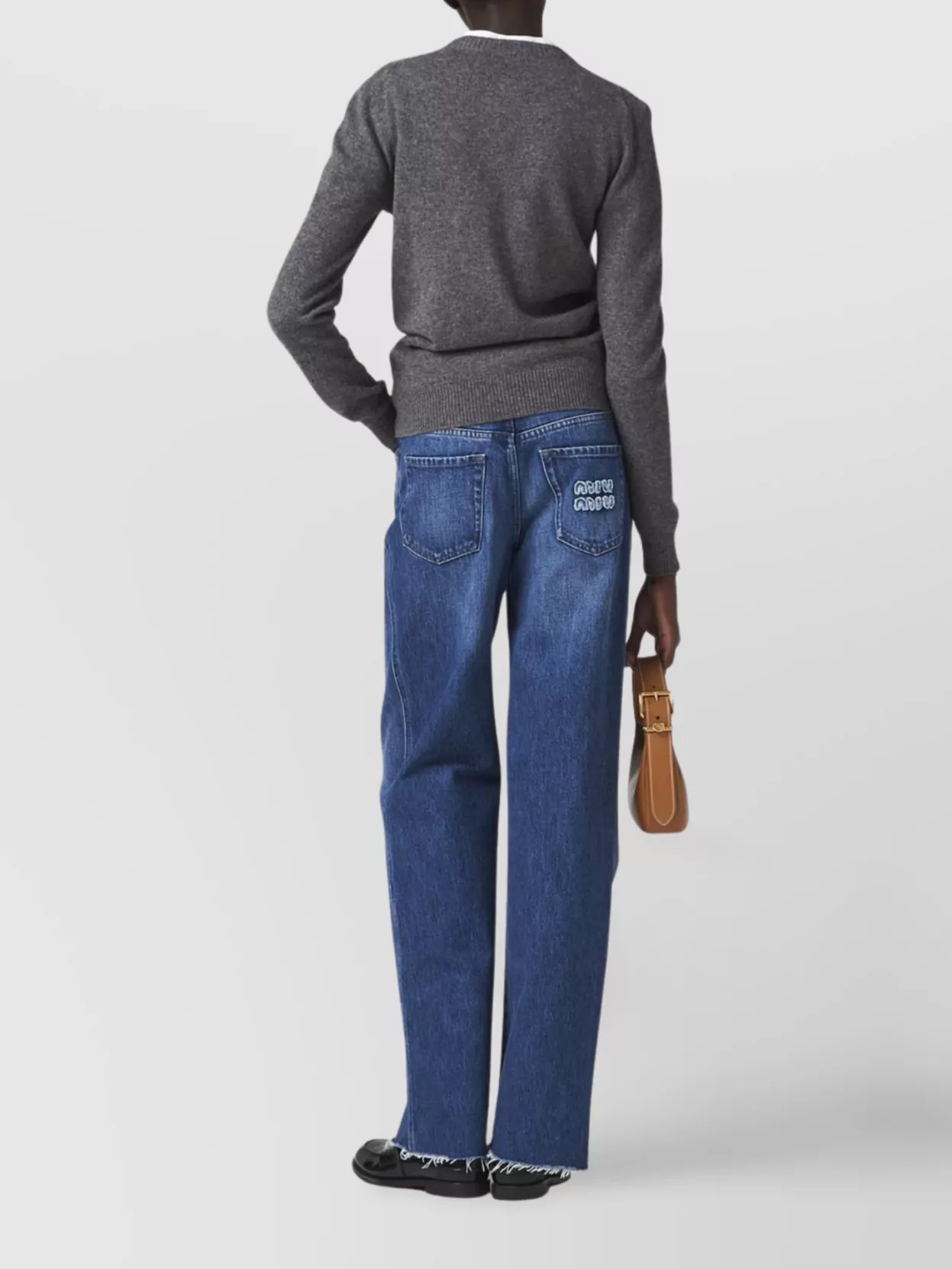 Miu Miu Casual Trousers Five-Pocket Design