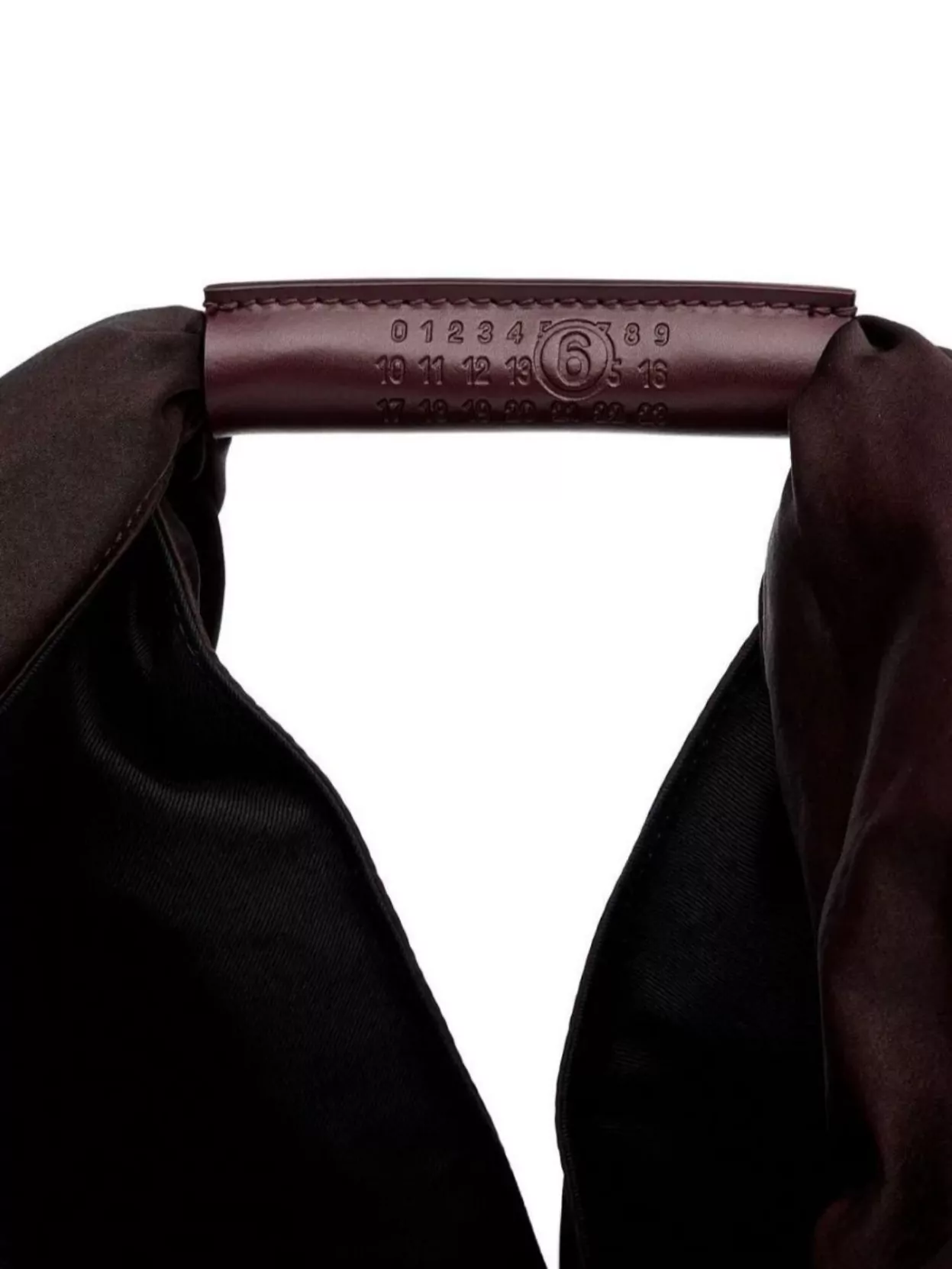 Mm6 Maison Margiela Roomy Unstructured Shopping Bag With Unique Handle