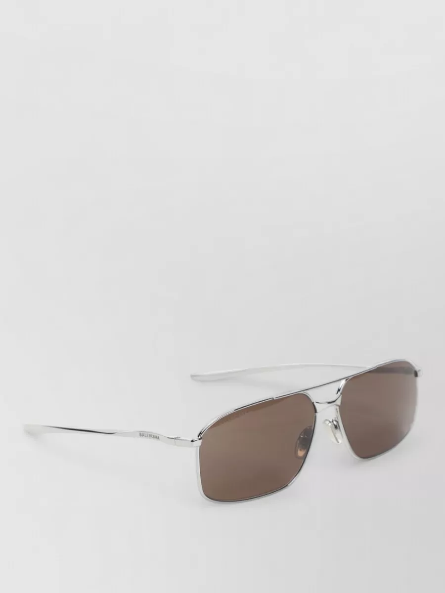 Balenciaga Urban Navigator Metal Frame Sunglasses