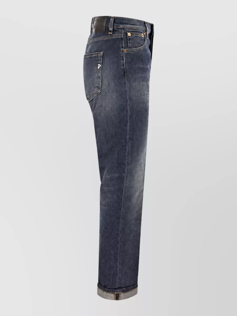 Dondup Denim Straight-Leg Trousers
