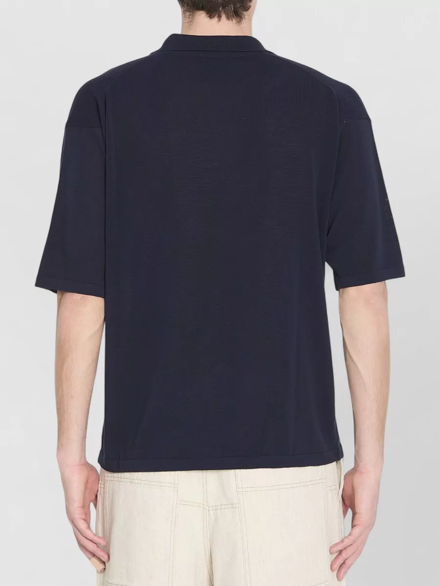 Roberto Collina Cotton Relaxed-Fit Short-Sleeve Polo Shirt