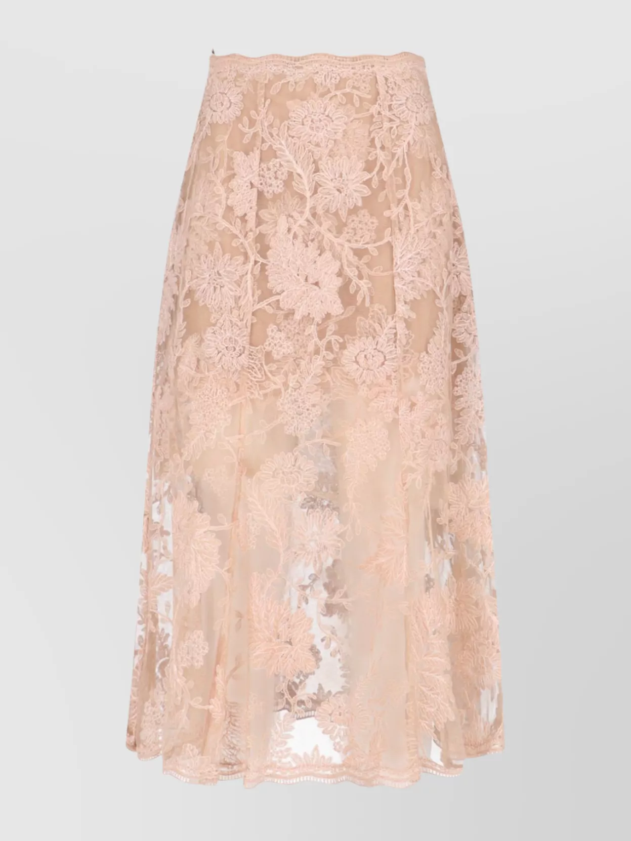Ermanno Scervino A-Line Silhouette High Waist Skirt