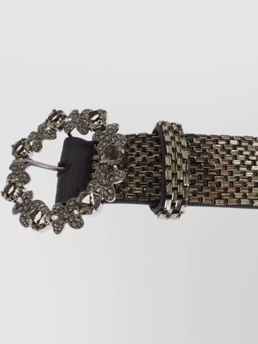 Dolce&Gabbana Crystal Embellished Wide Belt