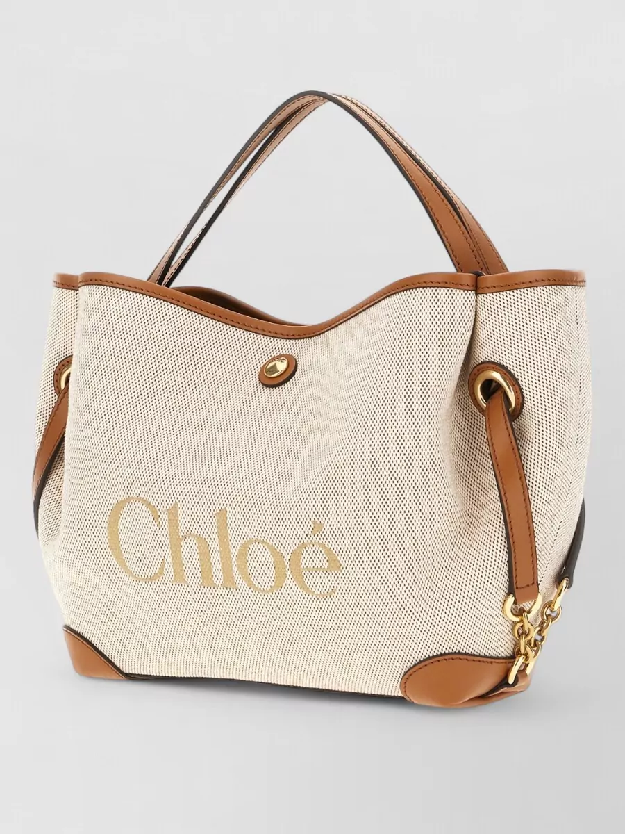 Chloé Na Cotton Tote Bag