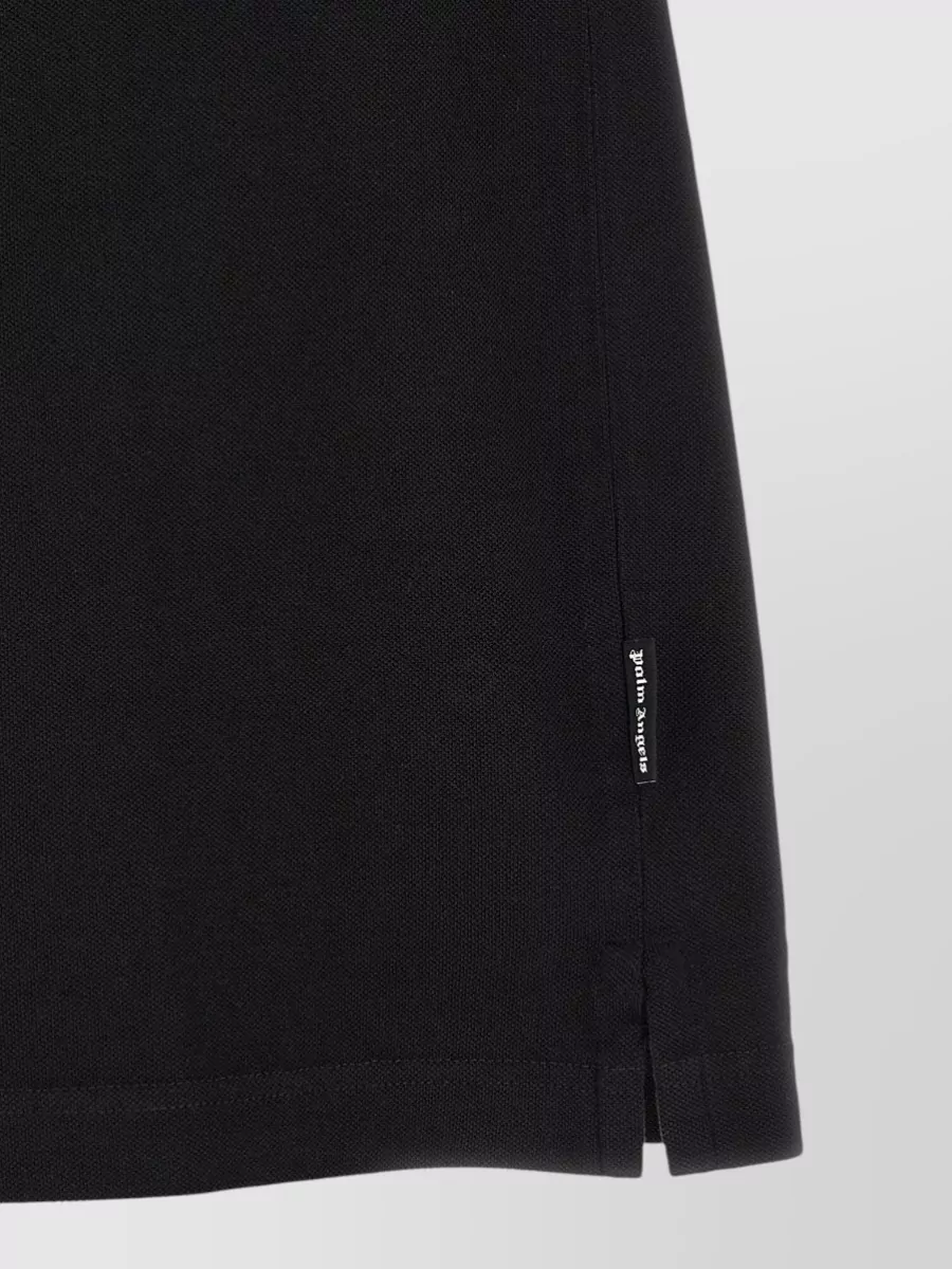 Palm Angels Logo Patch Polo Shirt