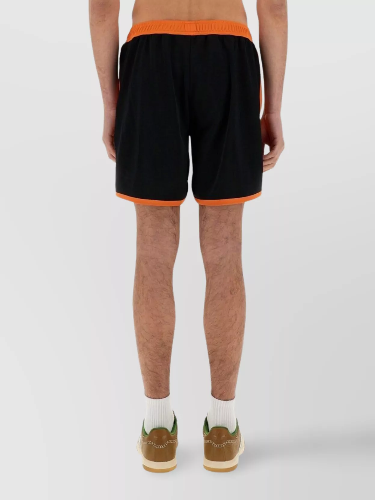 Shop Wales Bonner Side Panel Elastic Waistband Shorts