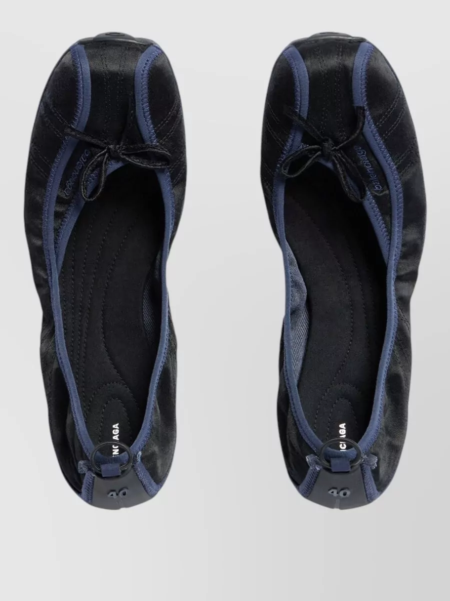 Balenciaga Satin Bow Ballerina Sneakers
