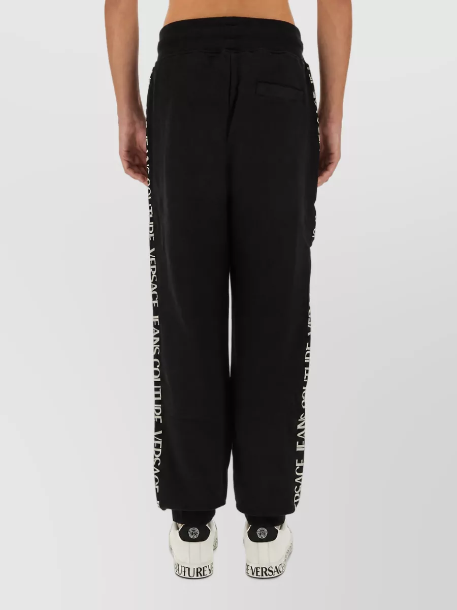 Versace Jeans Couture Logo-Print Track Pants