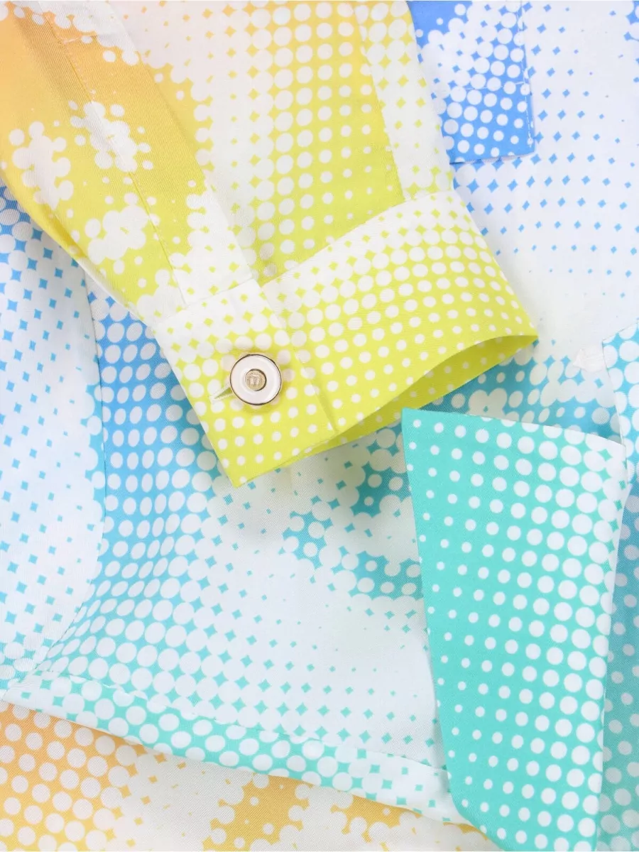 Casablanca Casual Shirt Graphic Print Spread Collar