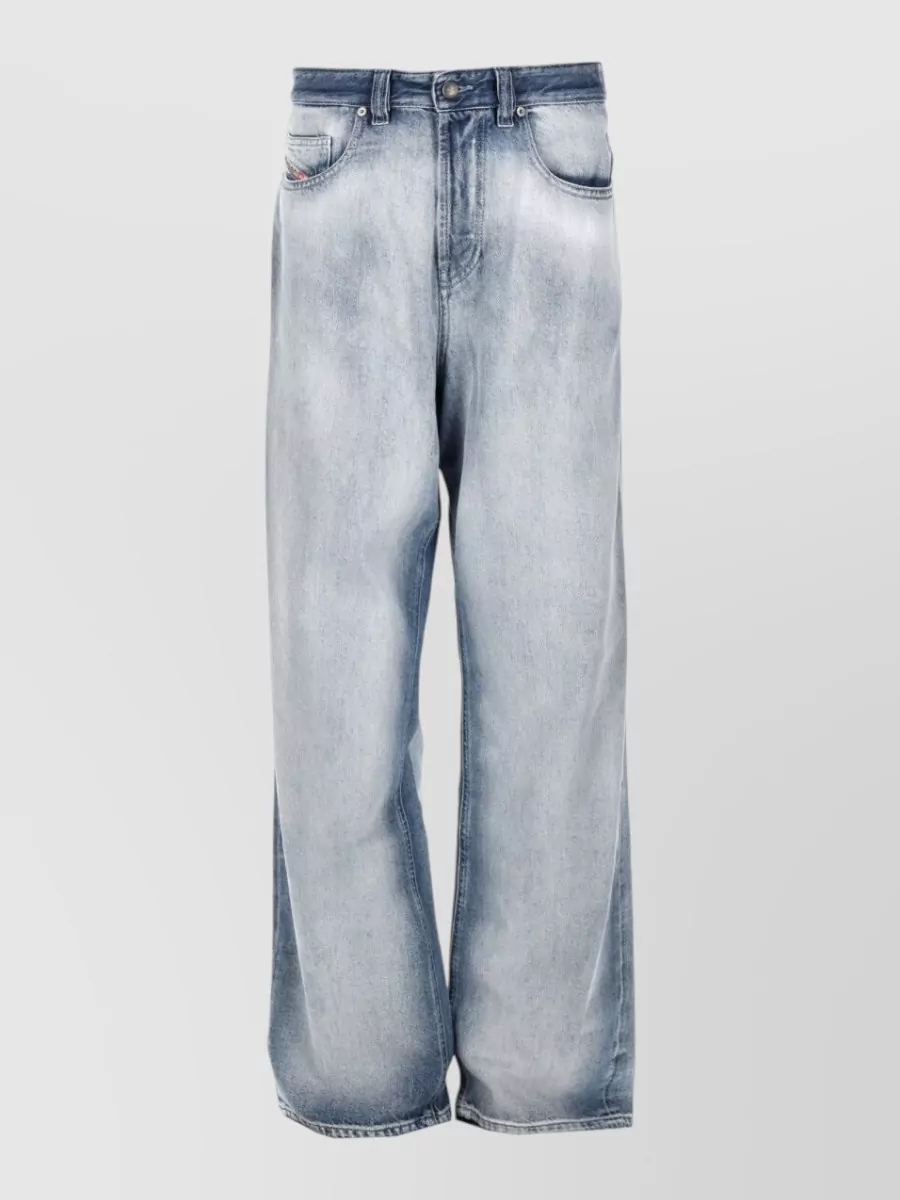 Diesel denim low-rise bootcut jeans