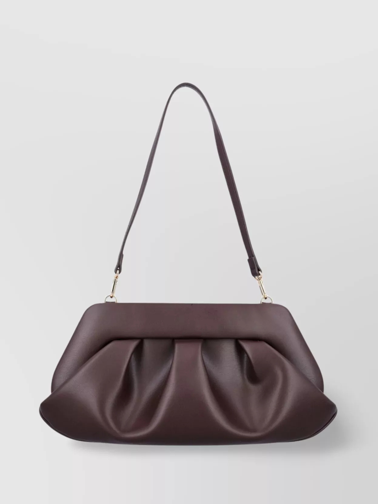 Themoirè Compact Vegan Leather Shoulder Bag