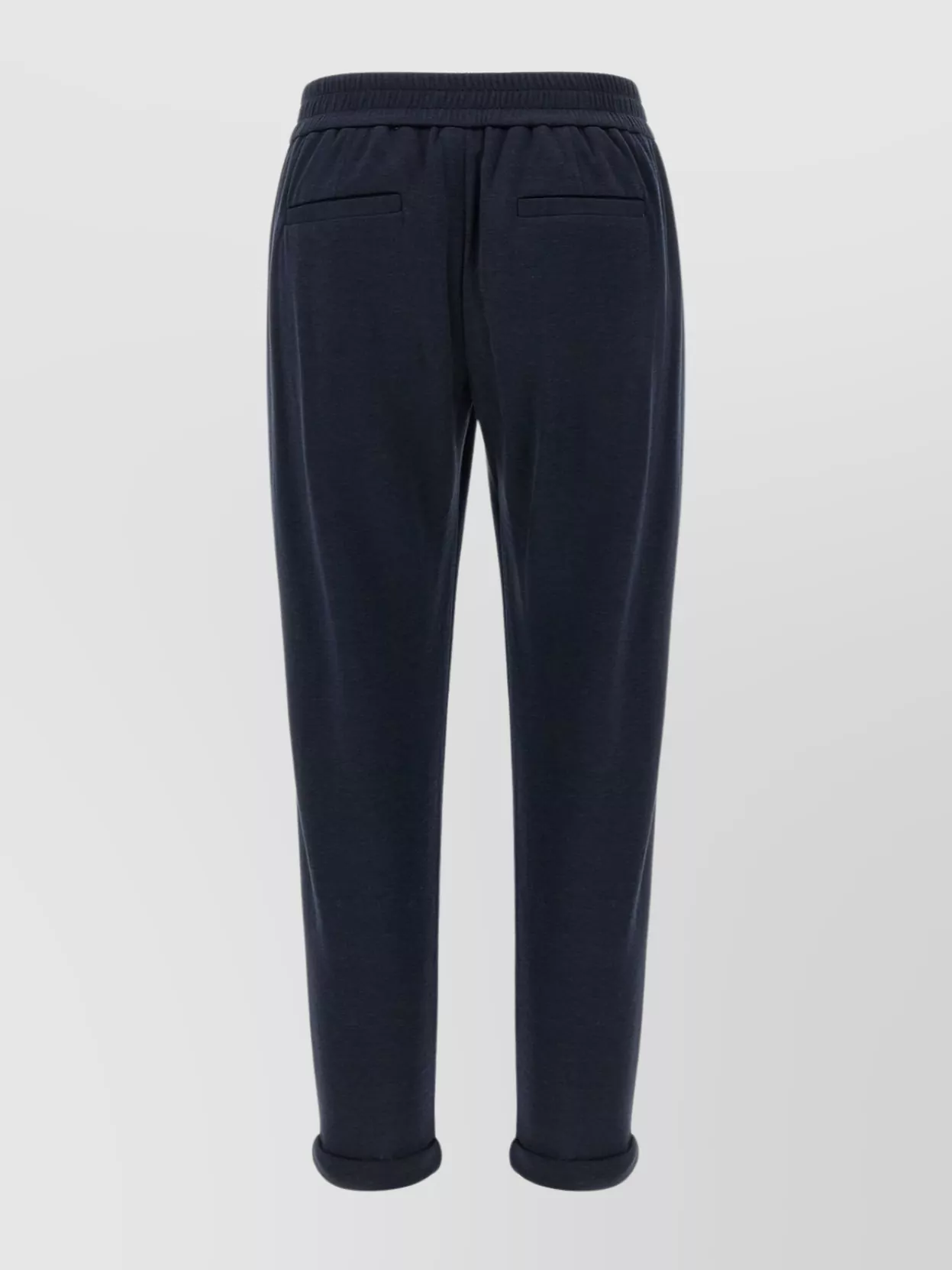 Brunello Cucinelli Joggers Featuring Elastic Waistband And Ribbed Cuffs