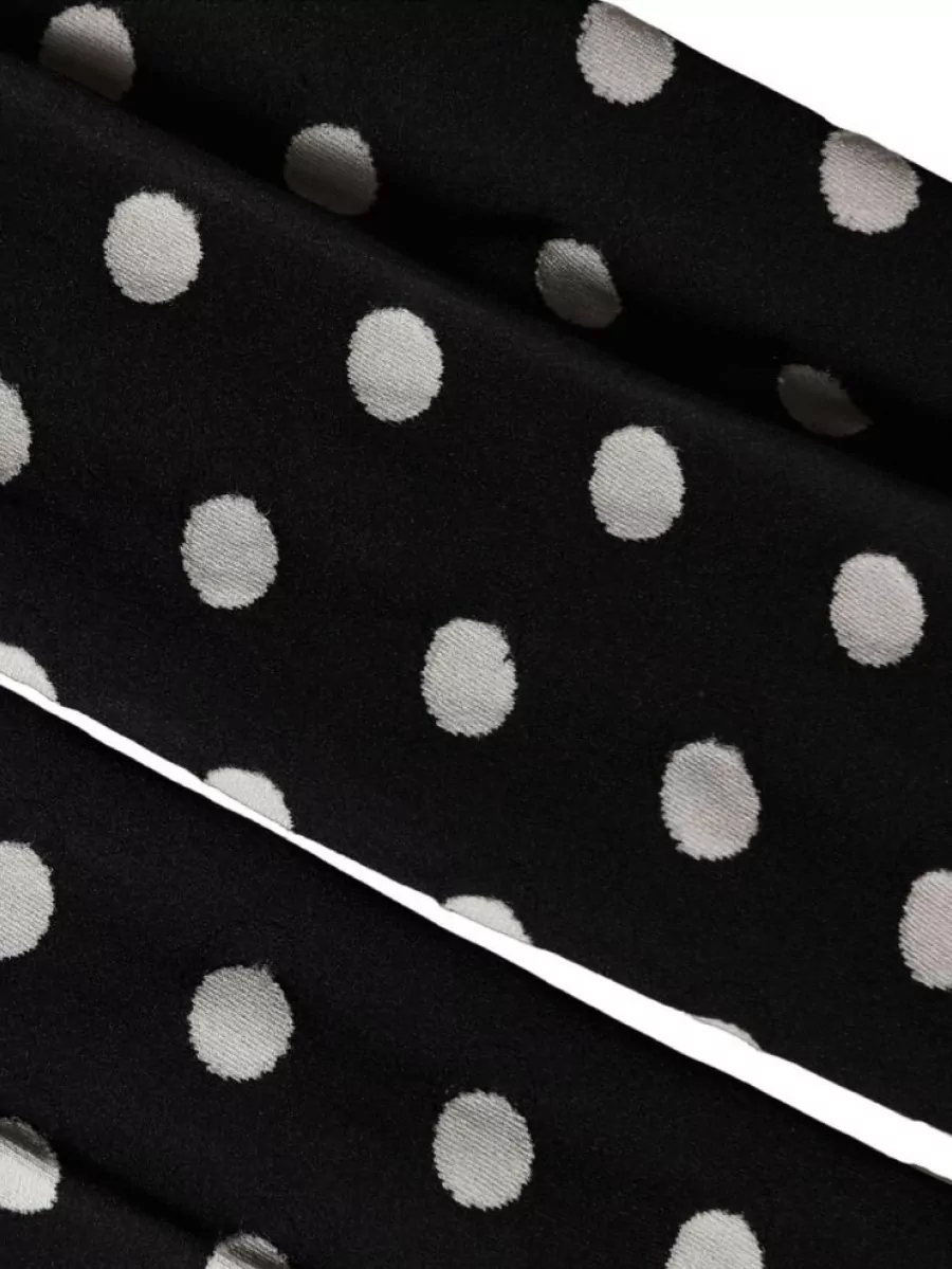 Dolce&Gabbana Polka Dot Fishnet Pantyhose