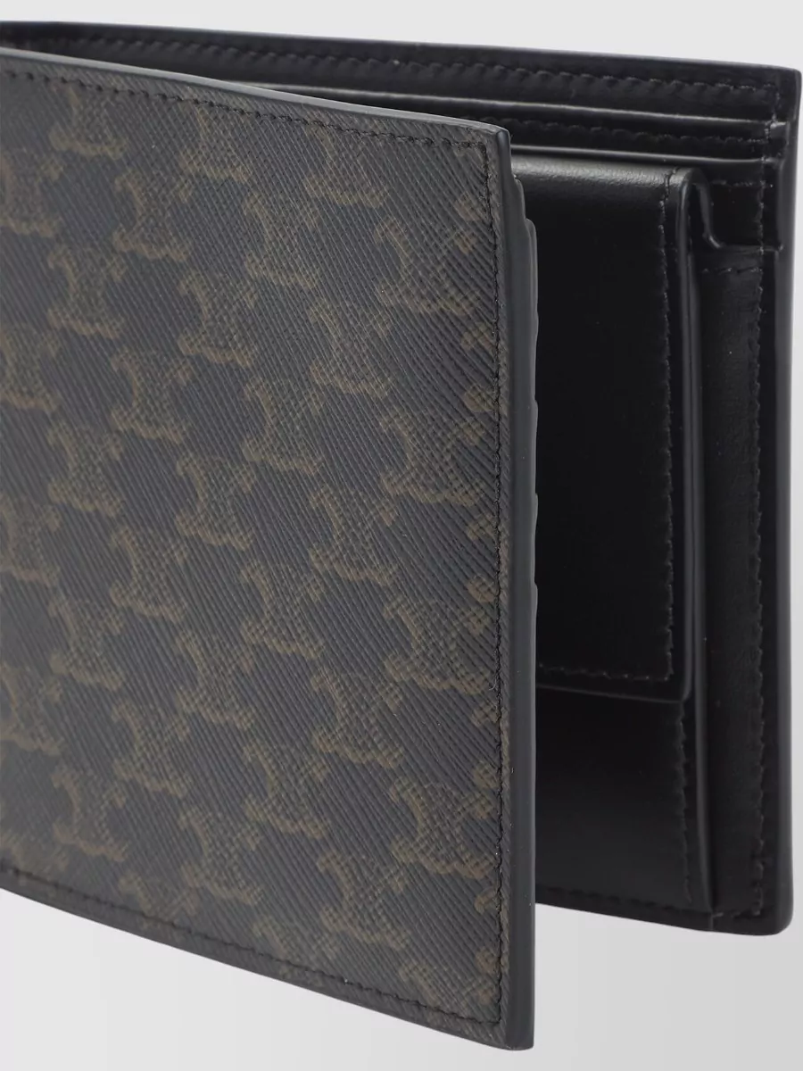 Celine Coin Wallet With Card Slots And Bill Compartment