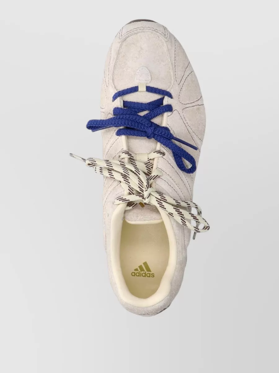 Adidas Leather Low-Top Lace-Up Sneakers