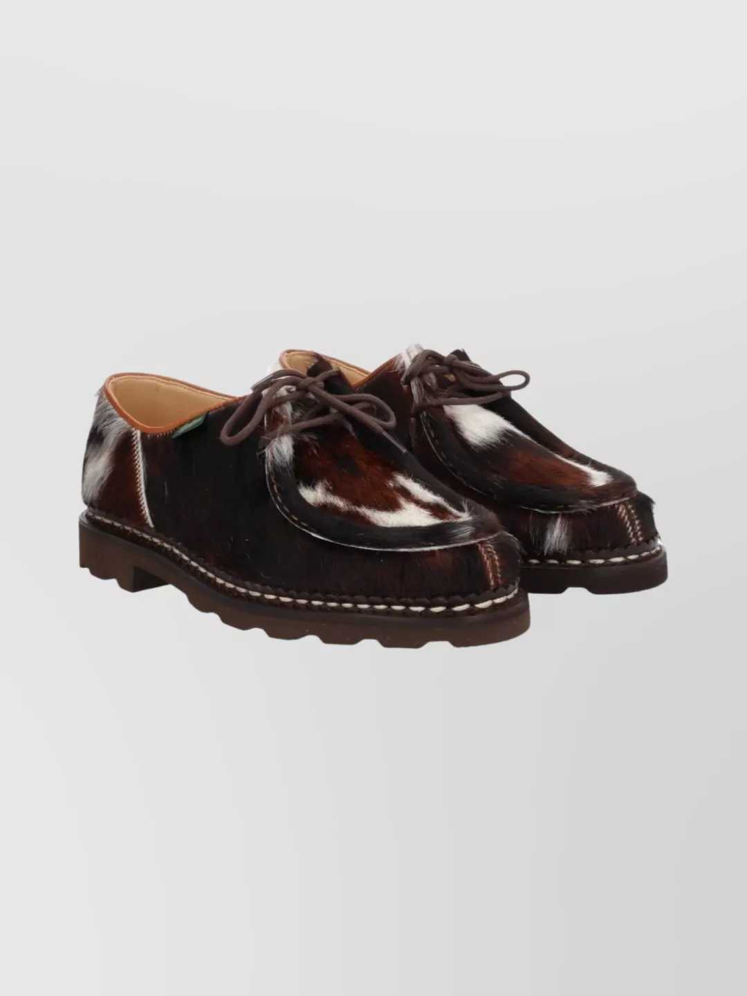 Paraboot Lace-Up Shoes Michael Contrast Stitching