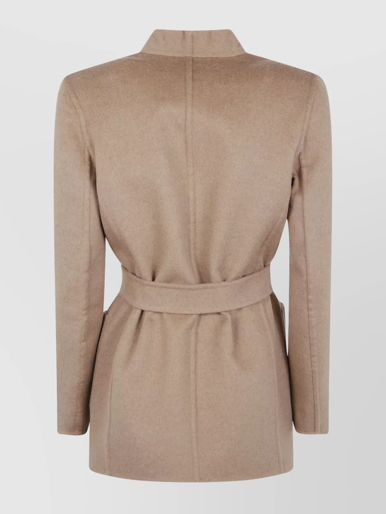 Max Mara Belted Cardigan Jacket Pockets