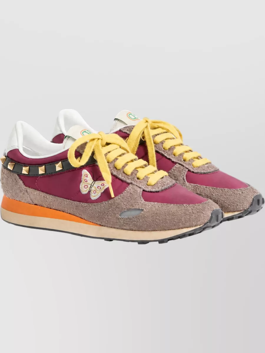 Valentino Garavani Leather Low-Top Sneakers