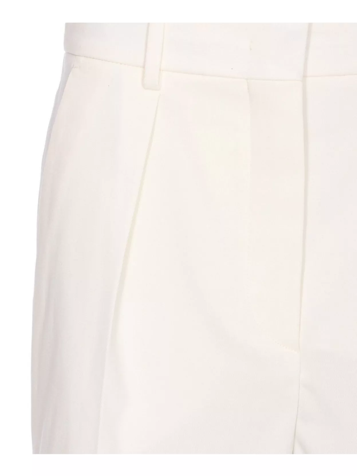 SPORTMAX FRONT PLEATED SHORTS WITH POCKETS AND LOOPS
