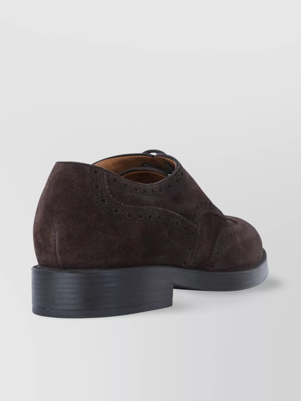 Tod's Lace-Up Brogue Shoes Stacked Heel