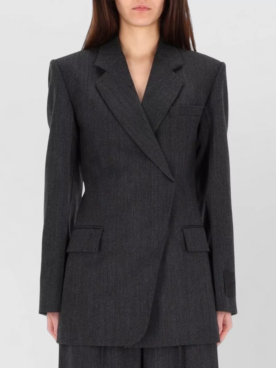 Alexander Wang Wool Fitted Blazer Dress