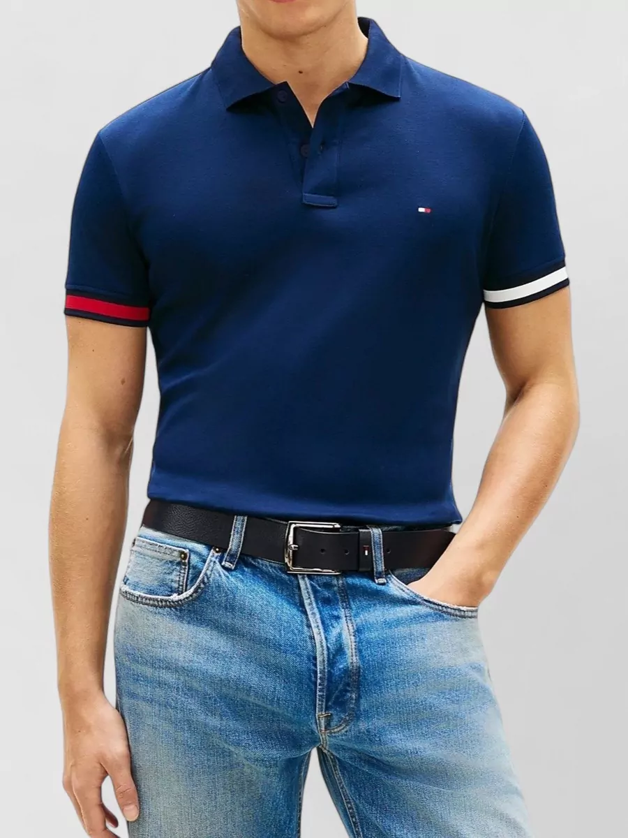 Tommy Hilfiger Cotton Slim Polo Shirt