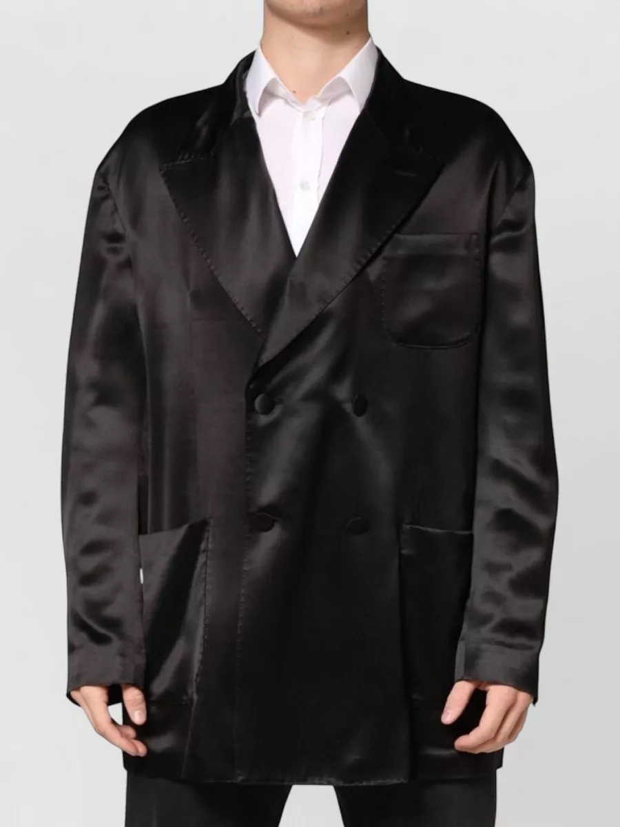 Dolce&Gabbana silk double breasted blazer