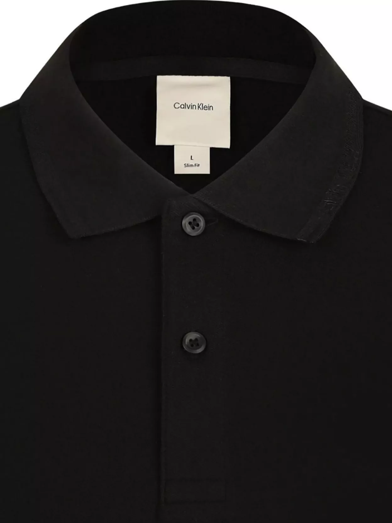 Calvin Klein Slim Fit Polo Shirt With Thermal Technology