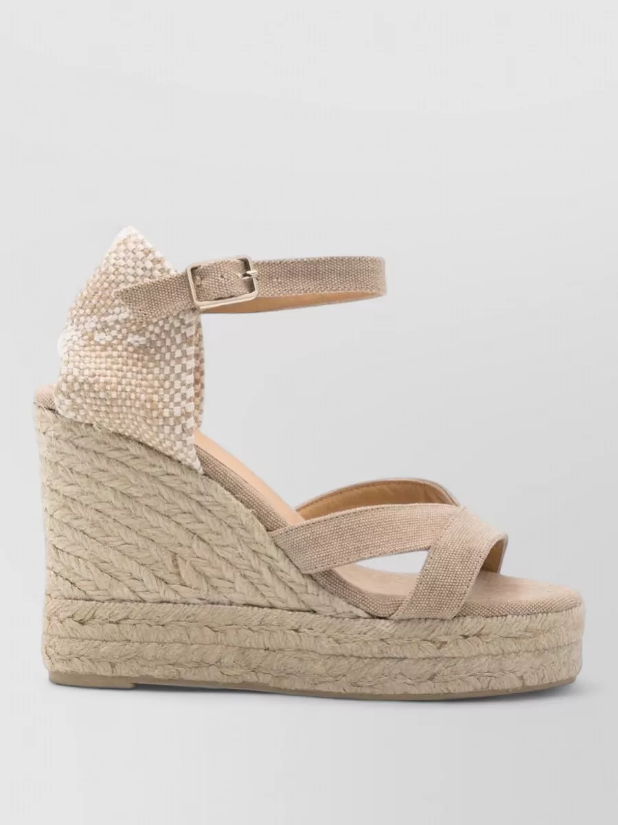 Castaner Bruna Espadrille Wedge Sandals Ankle Strap