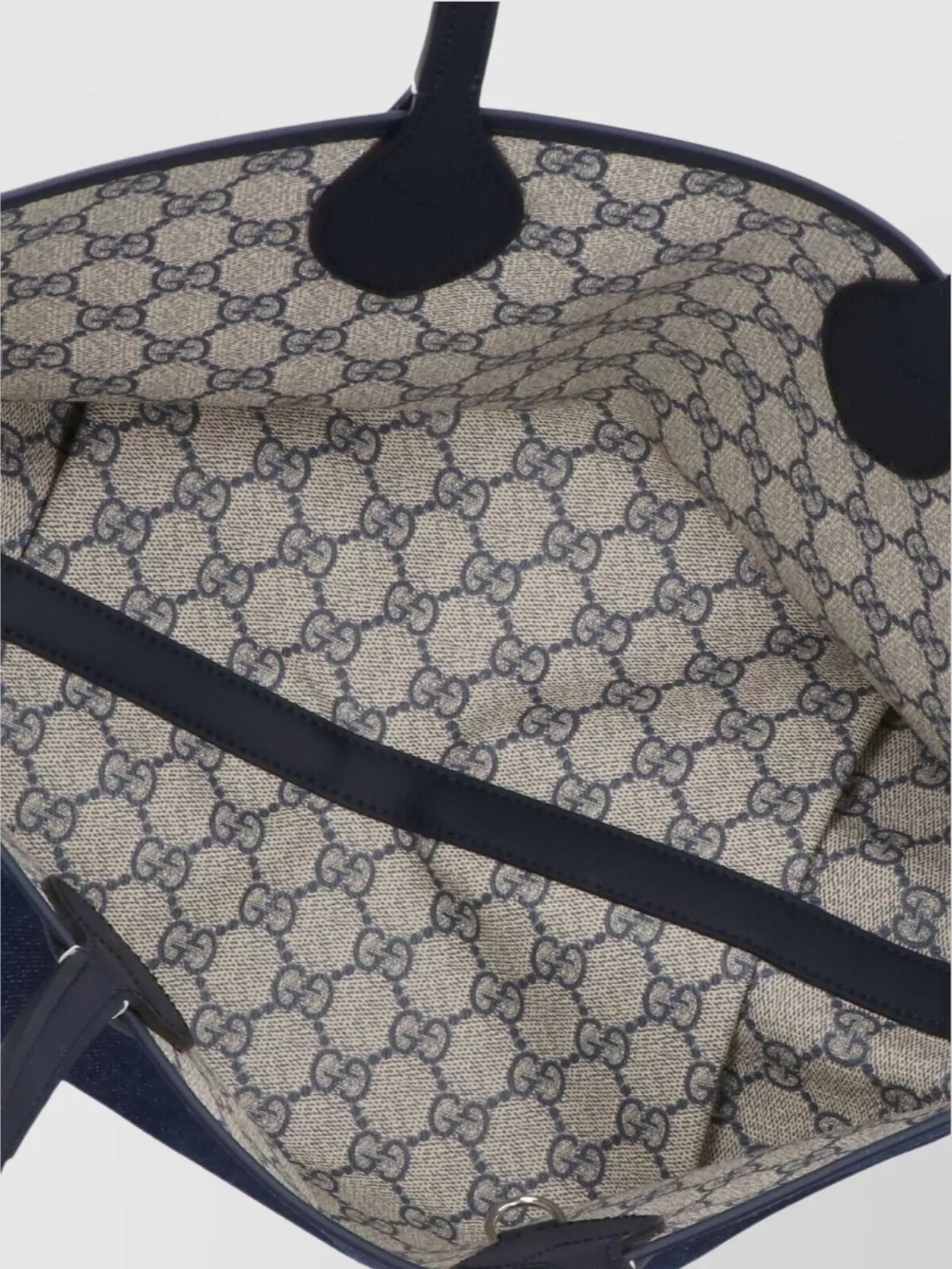 Gucci Stitched Tote Bag Handles