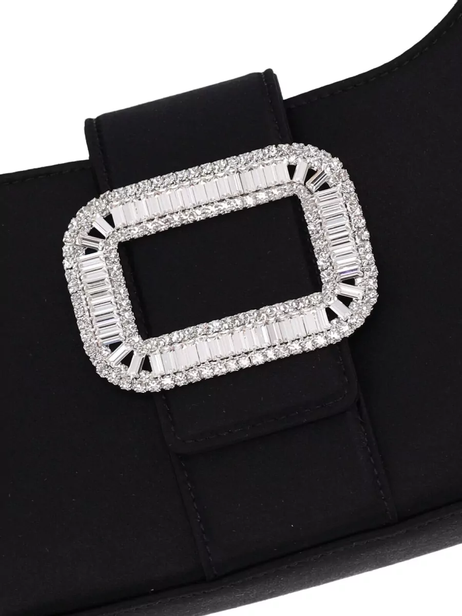 Roger Vivier Silk Satin Mini Shoulder Bag