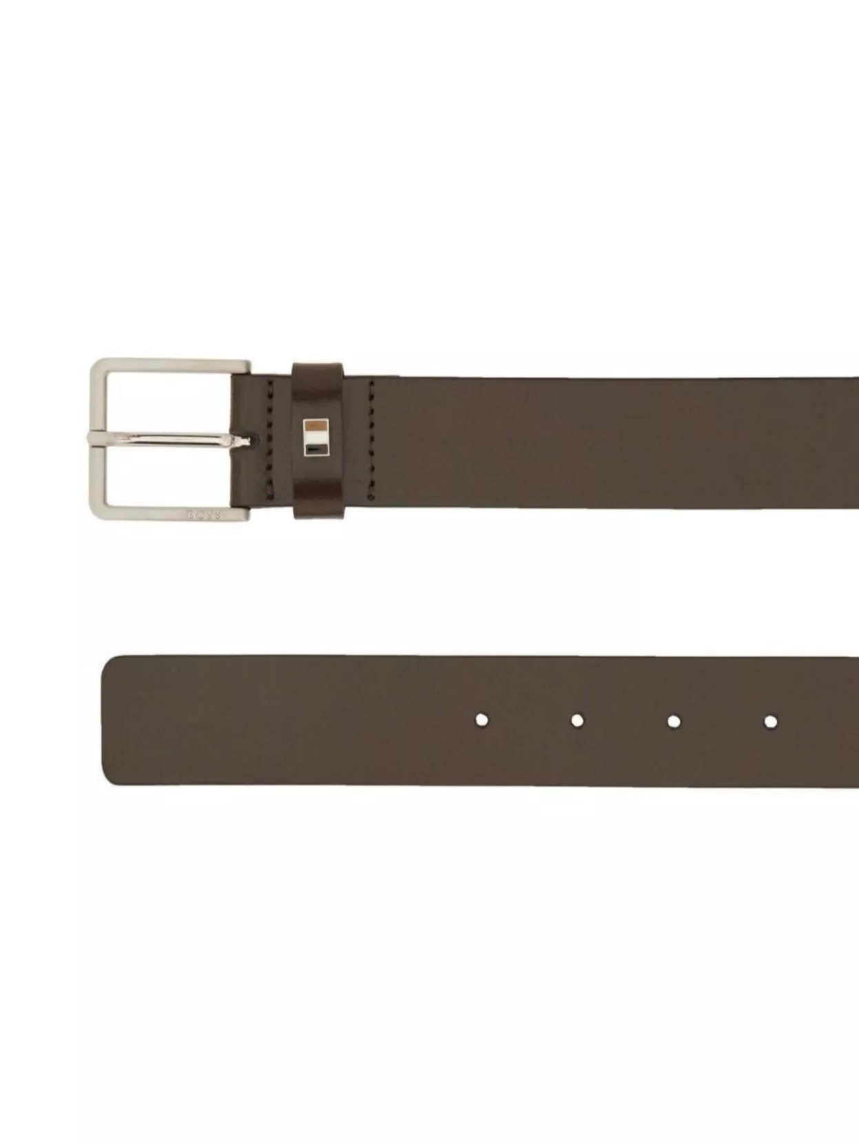 Boss Adjustable Metal Buckle Smooth Finish Belt
