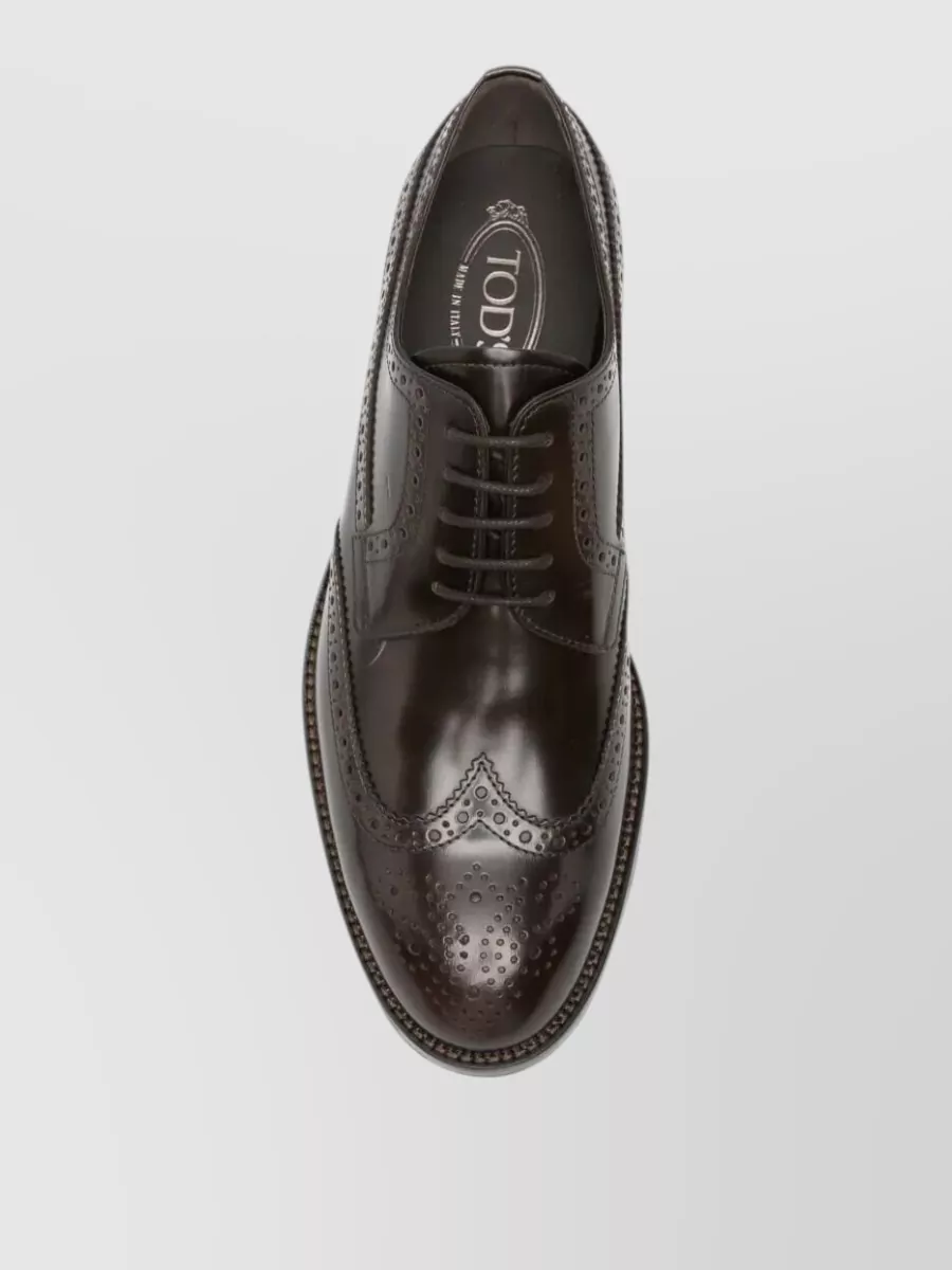 Tod's Leather Derby Shoes