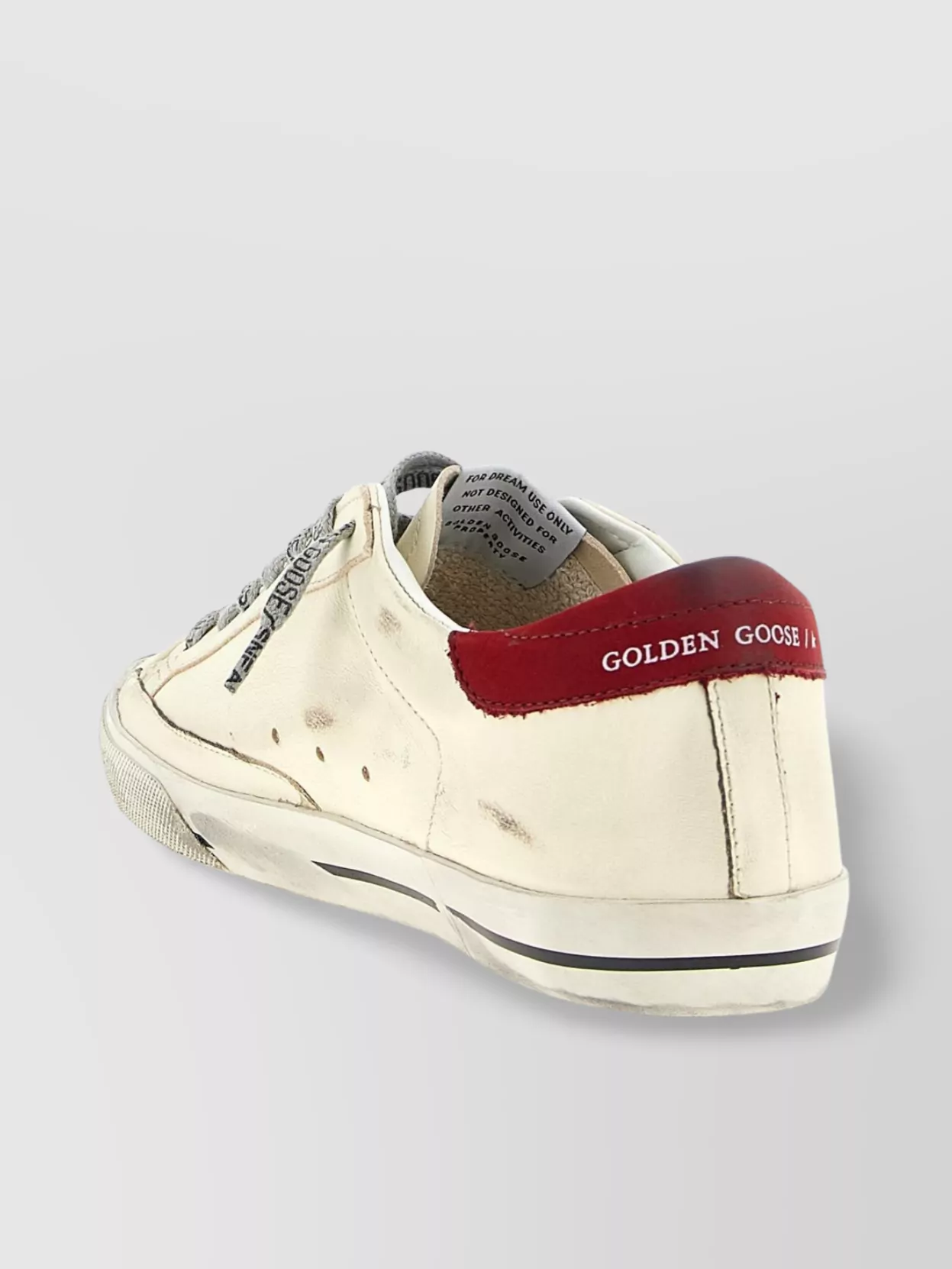 Golden Goose Superstar Multicolor Low Top Sneakers With Logo Patch On The Tongue And Contrasting Heel With Logo L In Neutral