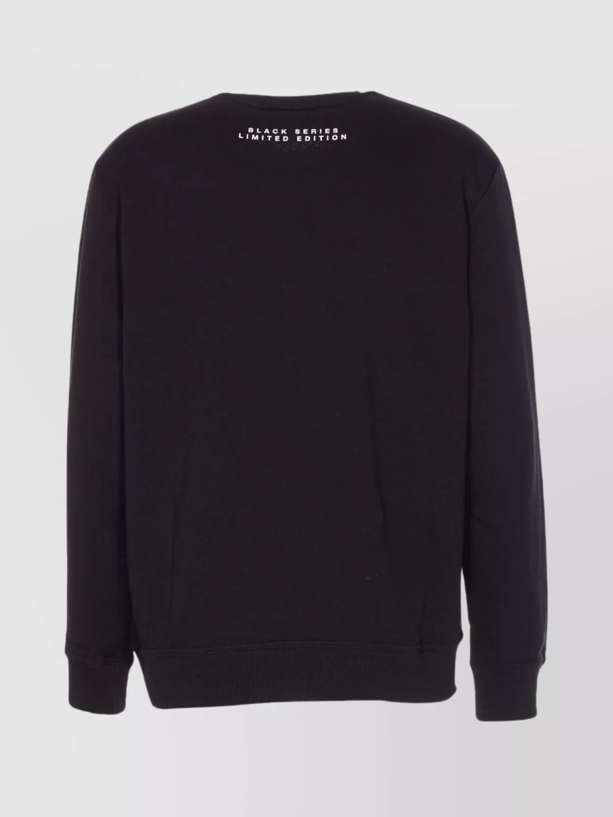 Ih Nom Uh Nit Graphic Print Crewneck Sweater Long Sleeves In Black
