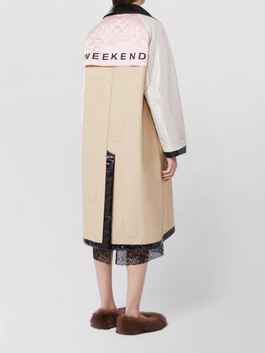 Weekend Max Mara Opera Trench Coat Belted Double Breasted