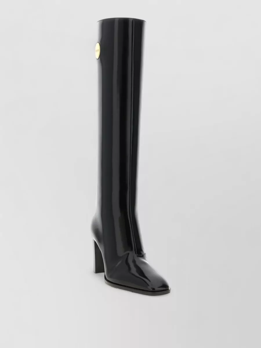 Saint Laurent Leather High Boots
