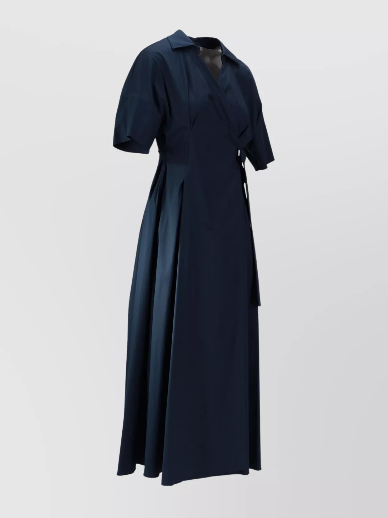 Shop Max Mara Sarah Wrap Dress Belted Waist